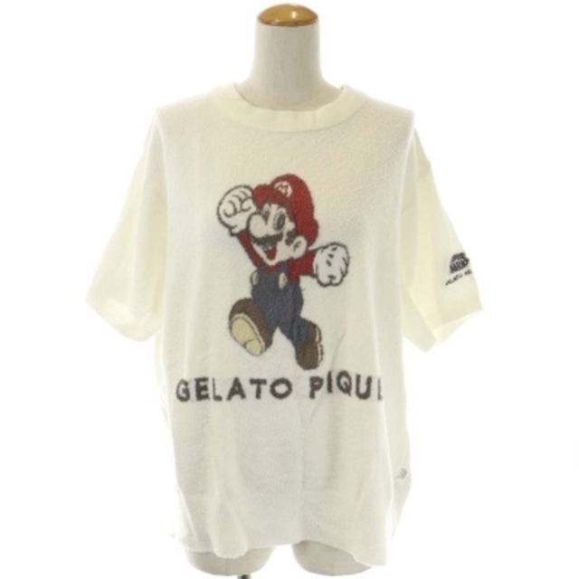 gelato pique(ジェラートピケ)のジェラートピケ 21AW スーパーマリオ スムーズィー セットアップ パンツ レディースのルームウェア/パジャマ(パジャマ)の商品写真