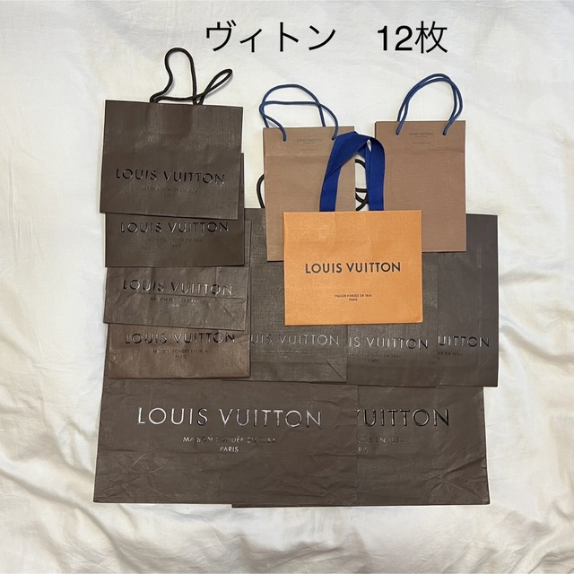 LOUIS VUITTON(ルイヴィトン)の即購入OK！ヴィトン　ティファニー　カルティエ　グッチ　紙袋　27枚セット レディースのバッグ(ショップ袋)の商品写真