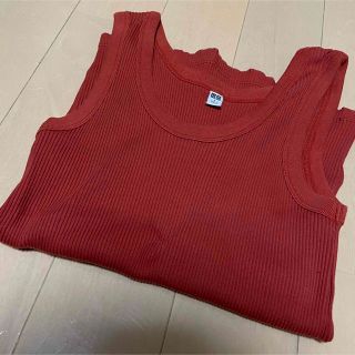 ユニクロ(UNIQLO)のユニクロ　リブタンクトップ(タンクトップ)