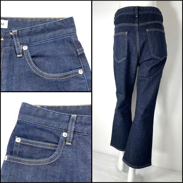 23区(ニジュウサンク)の23区 DENIM ブーツカット ストレッチ サイズ38 Mサイズ 74cm レディースのパンツ(デニム/ジーンズ)の商品写真