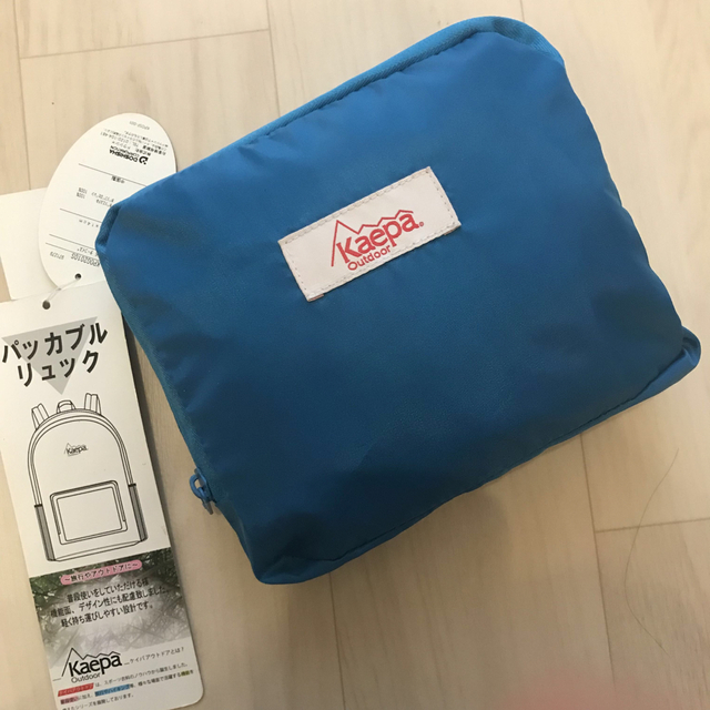 Kaepa(ケイパ)の【新品未使用タグ付】Kaepa Outdoor パッカブルリュック レディースのバッグ(リュック/バックパック)の商品写真