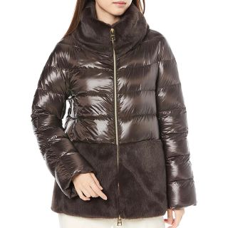 HERNO - 定価12.3万円 ヘルノ HERNO エコファー ダウンジャケット