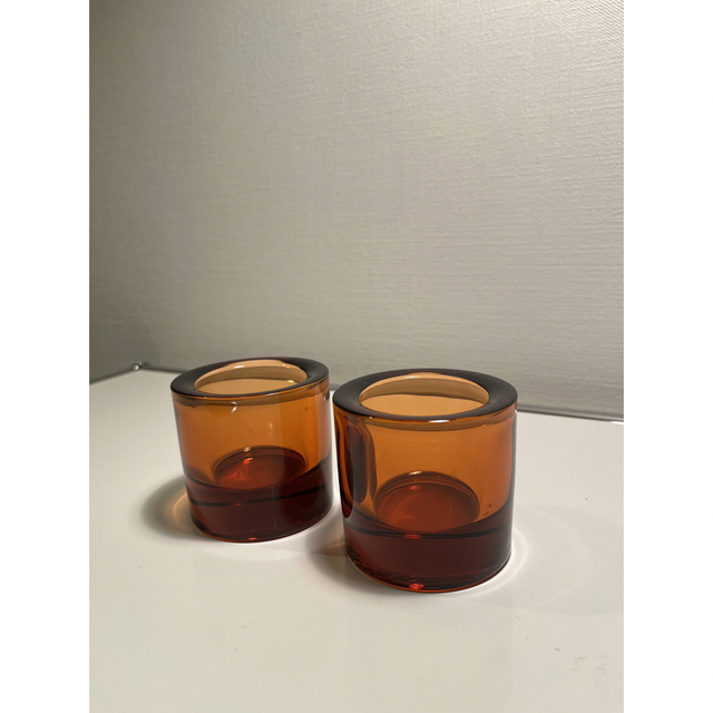新品本物 共2件Iittala × Marimekko KiviセビリアオレンジVintage