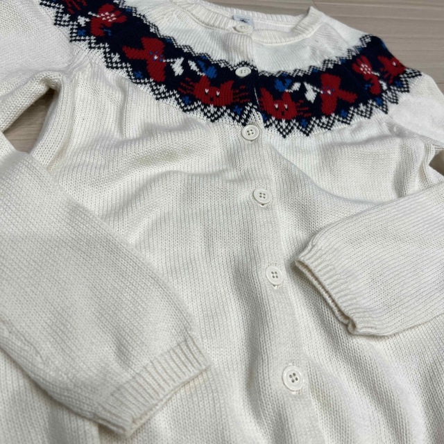 PETIT BATEAU(プチバトー)のプチバトー150センチ.カーディガン キッズ/ベビー/マタニティのキッズ服女の子用(90cm~)(カーディガン)の商品写真