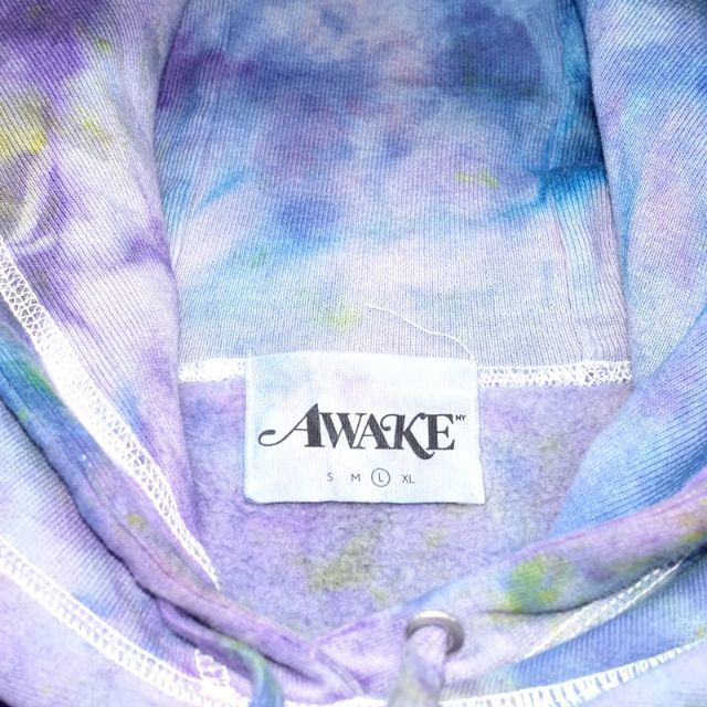 代理店正規品】 AWAKE NY DISTORTED LOGO HOODIE アウェイク -パーカー