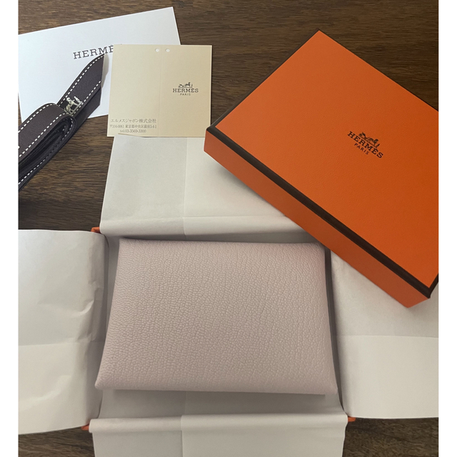 今月末終了☆新品未使用☆エルメス☆HERMES☆カルヴィデュオ☆モーヴパール