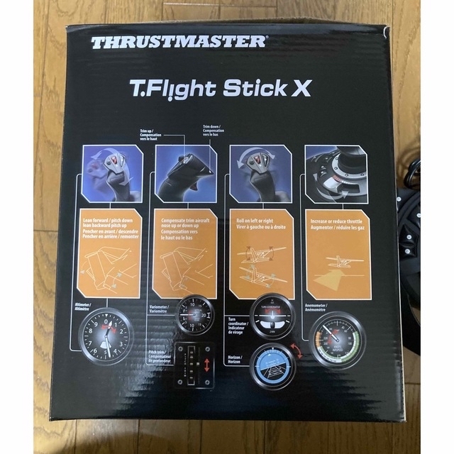 THRUSTMASTER T.Flight Stick X フライトスティック エンタメ/ホビーのゲームソフト/ゲーム機本体(その他)の商品写真