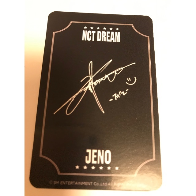 NCT DREAM THE DREAM ジェノ 封入トレカ