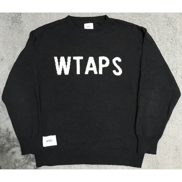 57cm状態wtaps ロゴニット