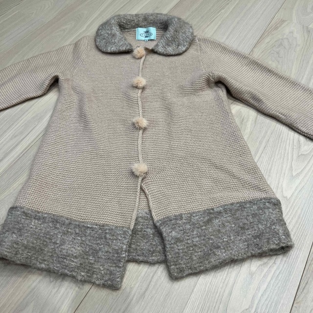 TOCCA(トッカ)のトッカ150ニットカーディガン キッズ/ベビー/マタニティのキッズ服女の子用(90cm~)(カーディガン)の商品写真