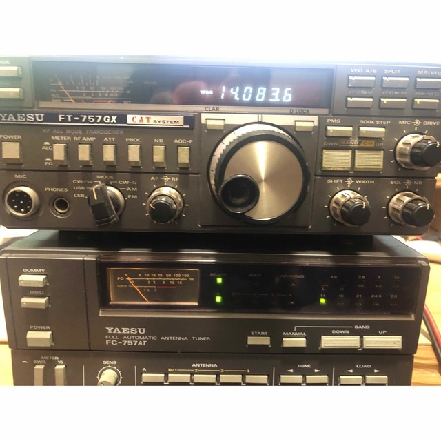 ＹＡＥＳＵ　Ft-757GX+FC-757AT 100w