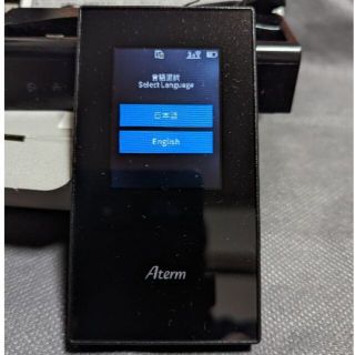 エヌイーシー(NEC)のLTEモバイルルータ　Aterm MR05LN　クレードルセット(その他)