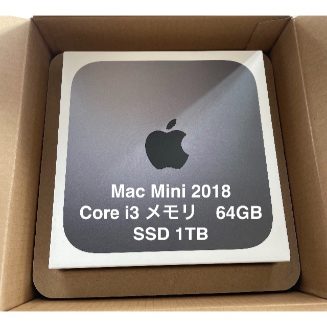 超目玉枠】 2018 mini Mac - (Apple) Mac Core 1TB SSD メモリ64GB i3