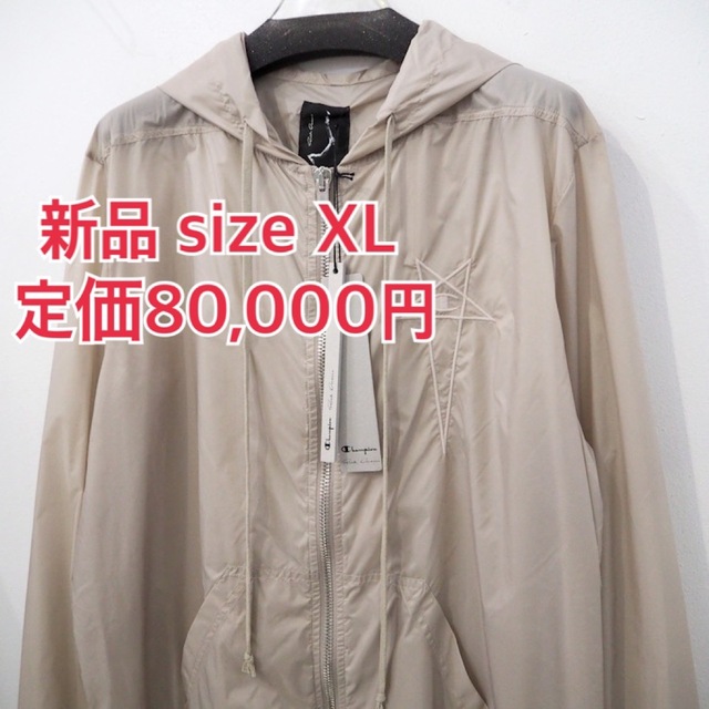 新品 XL 定価8万円 リックオウエンス チャンピオン 22ss フーディー