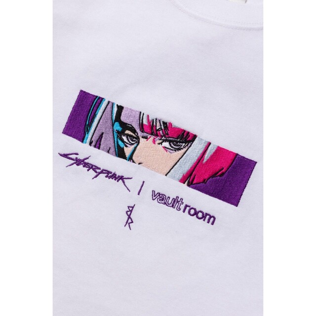 VAULTROOM × CYBERPUNK LUCY TEE / WHT L