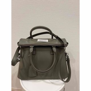 マルタンマルジェラ(Maison Martin Margiela)のMaison Margiela ロゴパッチ トートバッグ　5AC マルジェラ(ショルダーバッグ)