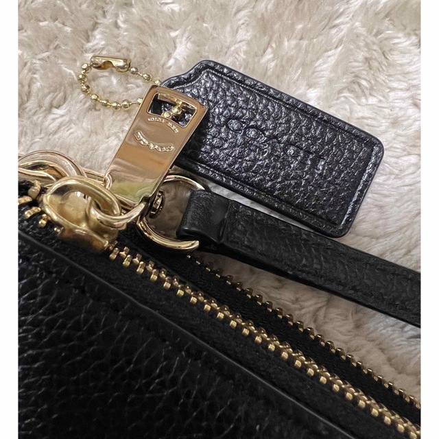 COACH  コーチ　ペブルドレザー ミニ ショルダーバッグ 2