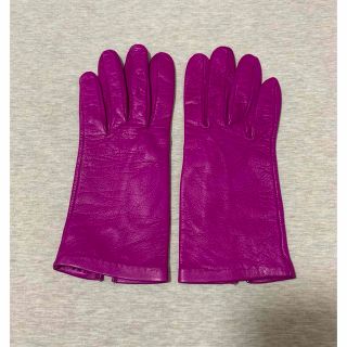 バーニーズニューヨーク(BARNEYS NEW YORK)のセルモネータ グローブス　レザー手袋　Sermoneta gloves(手袋)