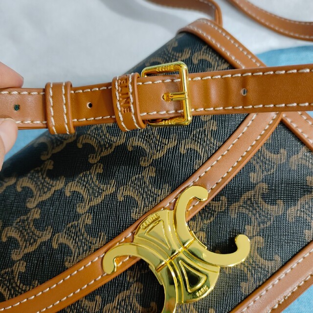 美品 Celine セリーヌ フィービー レザー 太ベルト ワンピース ベスト