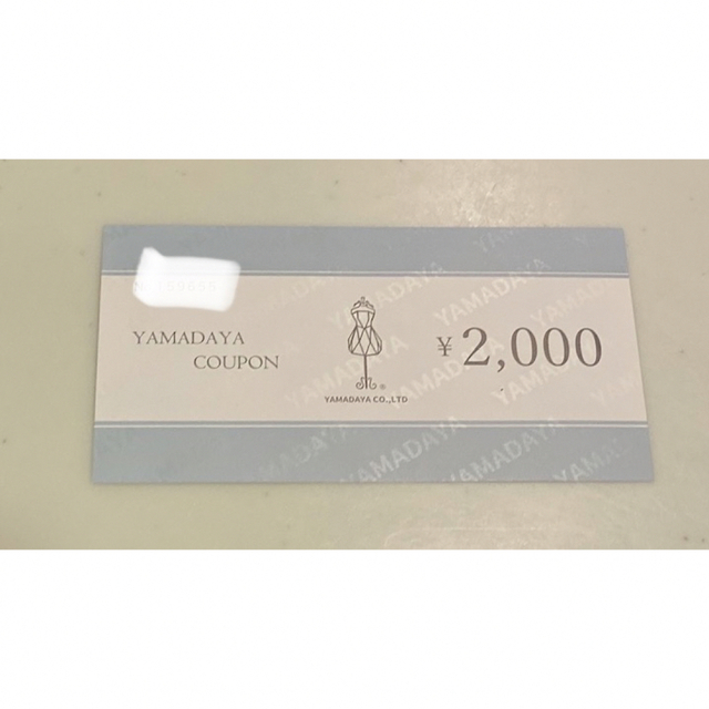 SCOT CLUB(スコットクラブ)のヤマダヤ　YAMADAYA 商品券　2000円分 チケットのチケット その他(その他)の商品写真