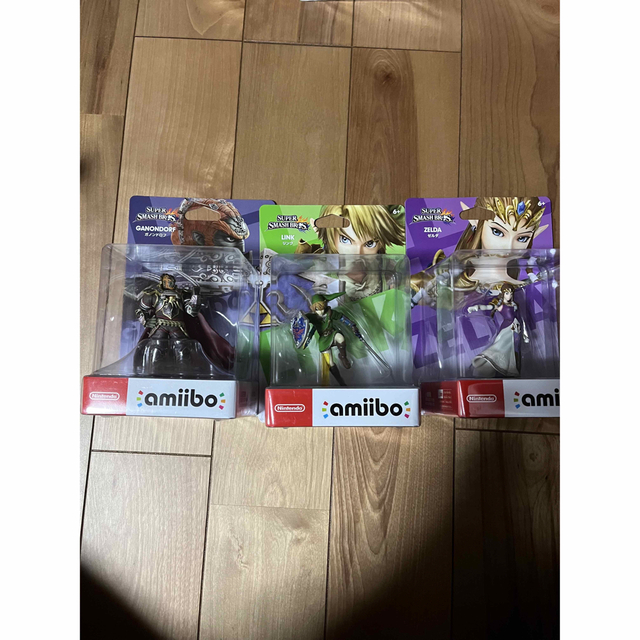 新品 amiibo スマブラ　3点セット　ゼルダの伝説