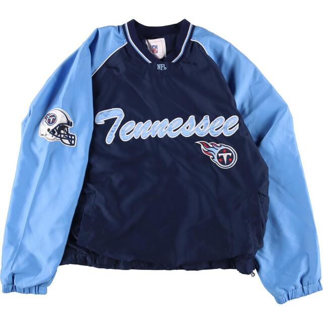 NFL NFL Tennessee Titans テネシータイタンズ ウォームアッププルオーバー メンズL /eaa310215