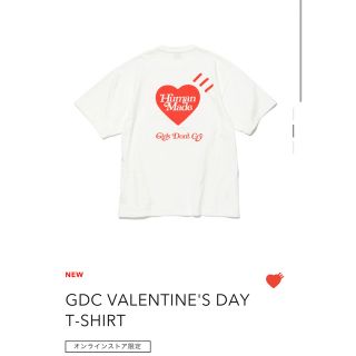 ヒューマンメイド(HUMAN MADE)のHUMANMADE GDC VALENTINE'S DAY T-SHIRT(Tシャツ/カットソー(半袖/袖なし))