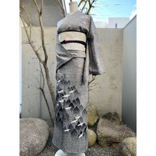 上質訪問着 たたき染めの通販 by waおん |ラクマ