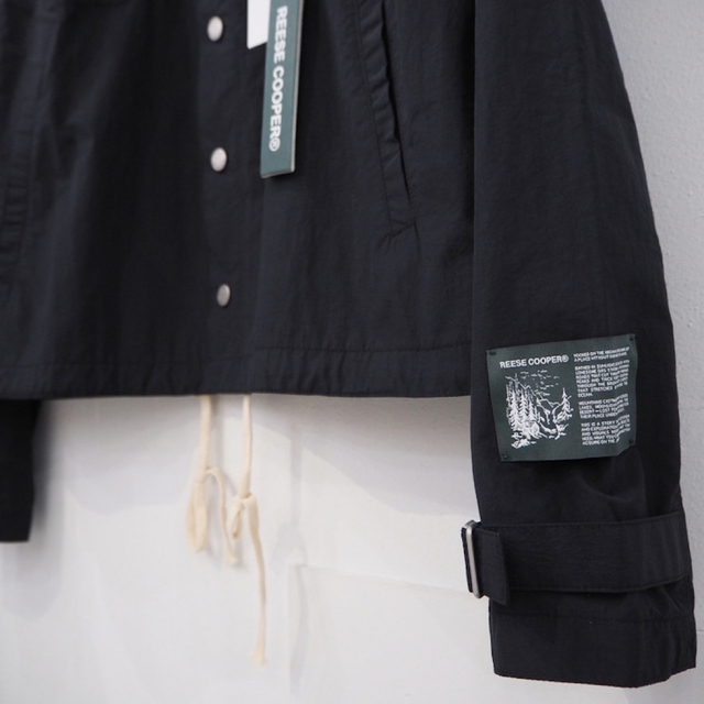 新品 定価82500円 リースクーパー 22ss ワッペン パッチ ブルゾン 黒