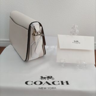 新品 COACH コーチ ストゥディオ レザー ショルダーバッグ ホワイト