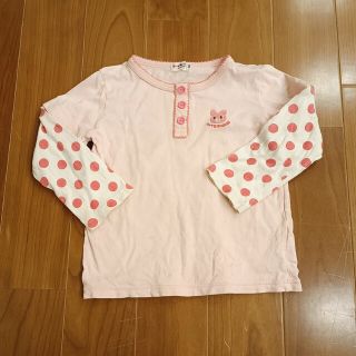 ホットビスケッツ(HOT BISCUITS)のミキハウス 半袖 長袖シャツ 100サイズ ホットビスケッツ MIKIHOUSE(Tシャツ/カットソー)