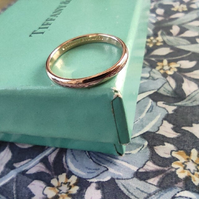Tiffanyゴールドリング9号-