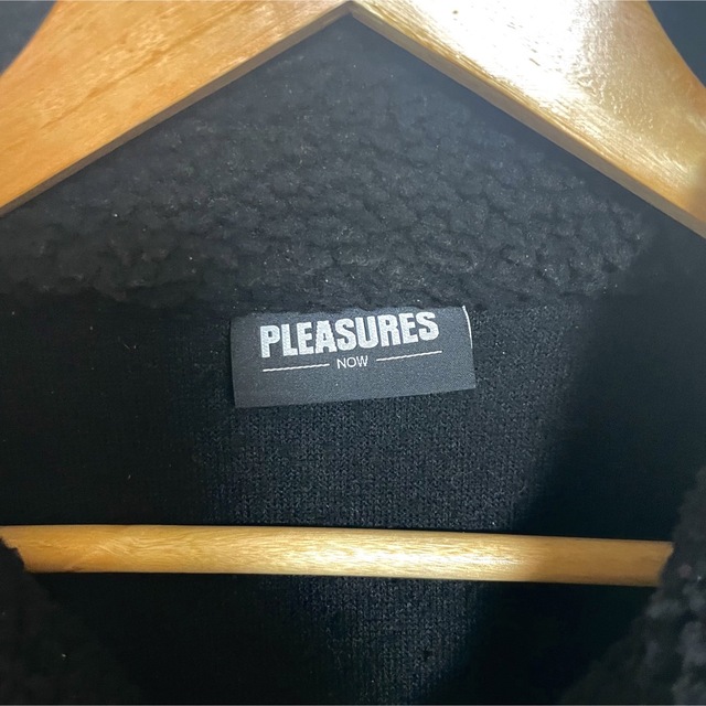 PLEASURES プレジャーズ フリース グレイトフルデッド ハーフジップ