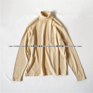 バーバリー(BURBERRY)の2309　バーバリーゴルフ　タートルネックニット 　ベージュ　レディースM　長袖(ニット/セーター)