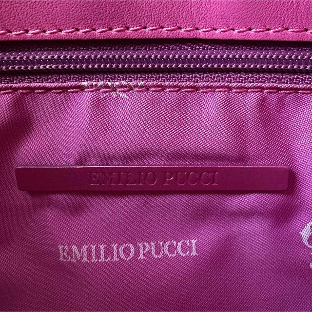 EMILIO PUCCI エミリオプッチ◇ハンドバッグ ミニバッグ◇ピンク EMILIO PUCCI エミリオプッチ◇ハンドバッグ ミニバッグ◇ピンク
