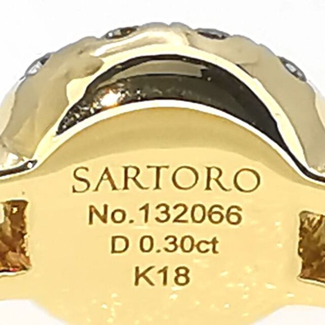 サルトロ SARTORO ダイヤモンド リング 0.30ctの通販 by santa14h｜ラクマ