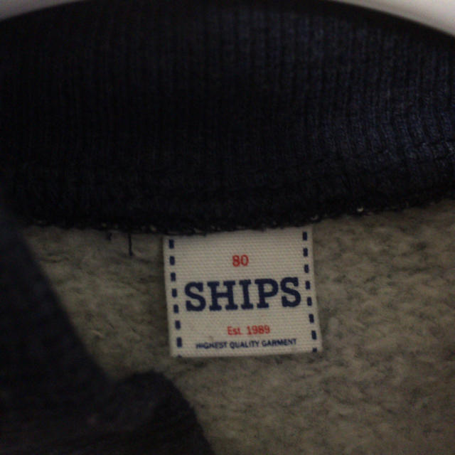 SHIPS KIDS(シップスキッズ)のシップスキッズ 裏起毛ジャケット キッズ/ベビー/マタニティのキッズ服男の子用(90cm~)(ジャケット/上着)の商品写真