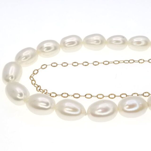 スタージュエリー STAR JEWELRY K10 パール ネックレス スタージュエリー STAR JEWELRY K10 パール ネックレス