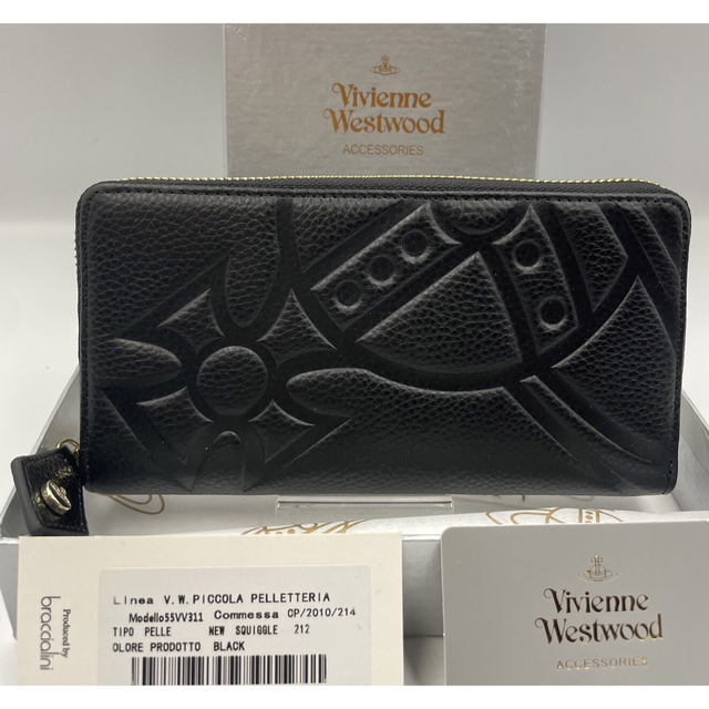 人気商品!! Vivienne Westwood オーブ 長財布 ブラック 未使用品 人気商品!! Vivienne Westwood オーブ 長財布 ブラック 未使用品