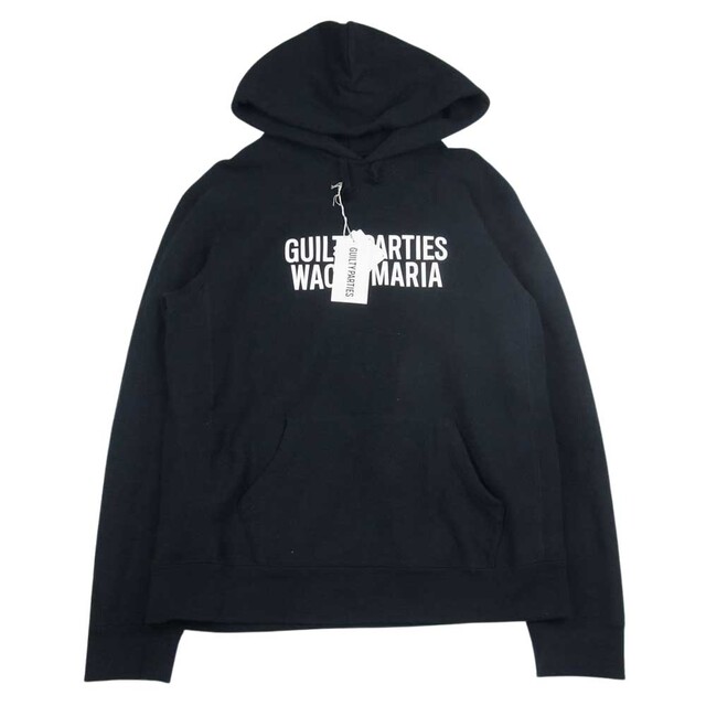 WACKO MARIA(ワコマリア)のWACKO MARIA ワコマリア 22SS 22SSE-WMC-SS01 HEAVY WEIGHT PULLOVER HOODED SWEAT SHIRT ヘビーウエイト  プルオーバー フーデッド スウェット パーカー ブラック系 XL【中古】 メンズのトップス(パーカー)の商品写真