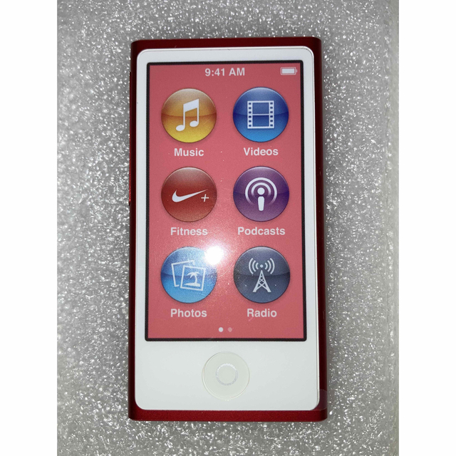 iPod nano 第7世代 本体 16GB レッド 新品