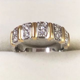 Ambrose アンブローズ ダイヤモンドリング pt900 k18の通販 by