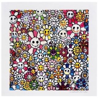 Homage to Takashi Murakami Flowers 3_P(版画)