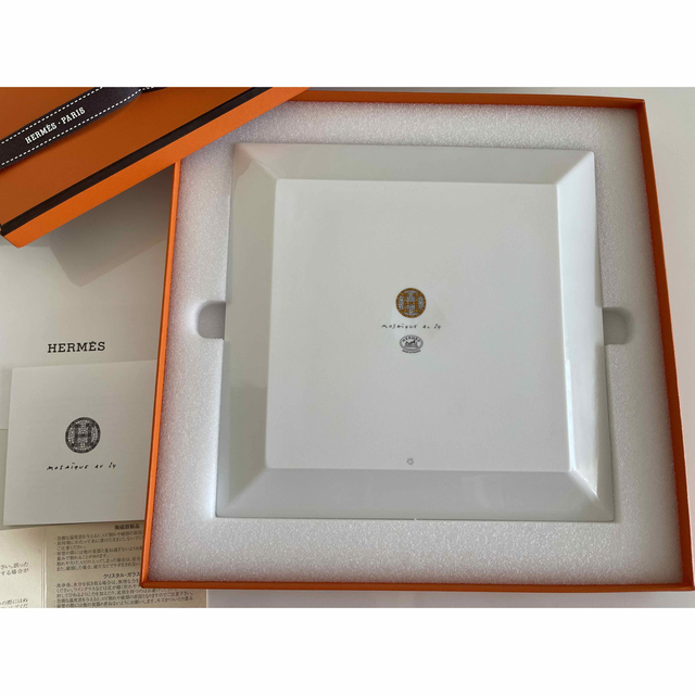 Hermes - 新品❣️エルメス プレート モザイク スクエア 19.5cmの通販