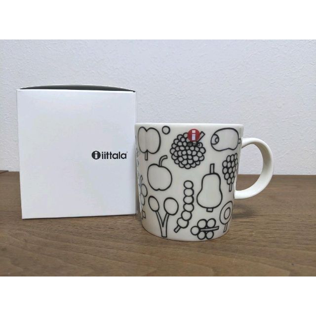 イッタラ　iittala　フルッタ　マグカップ　ブラック　新品