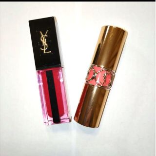 イヴサンローラン(Yves Saint Laurent)の【美品】イヴ・サンローラン●YSL●口紅●グロス(口紅)