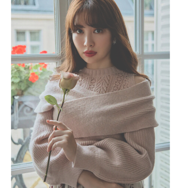 安い特価 Her lip to - Her lip to / Madeline 2Way Knit Pulloverの