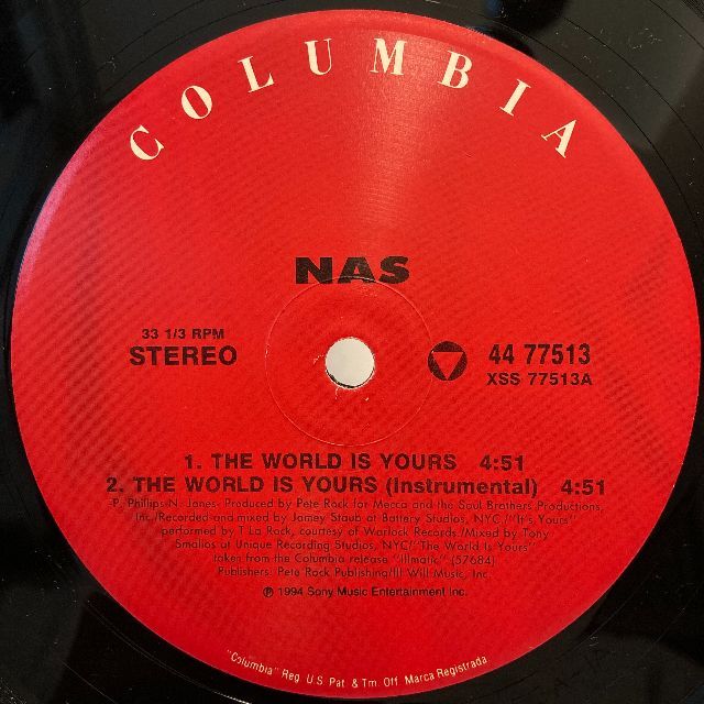 Nas – The World Is Yours 2