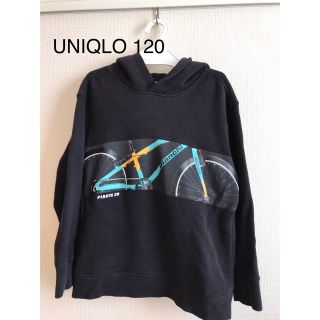 ユニクロ(UNIQLO)のUNIQLO パーカー　Bianchi 120(Tシャツ/カットソー)