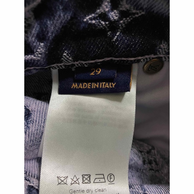 LOUIS VUITTON - 29 ルイヴィトン モノグラム デニム パンツ 希少 レア LOUIS VUITTON - 29 ルイヴィトン モノグラム デニム パンツ 希少 レア